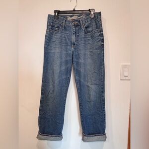 Old Navy Women's Straight Leg Blue Jeans
